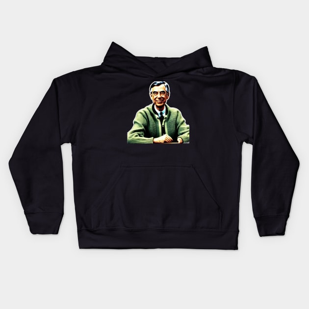 Mr. Rogers Neighborhood Kids Hoodie by D's Tee's